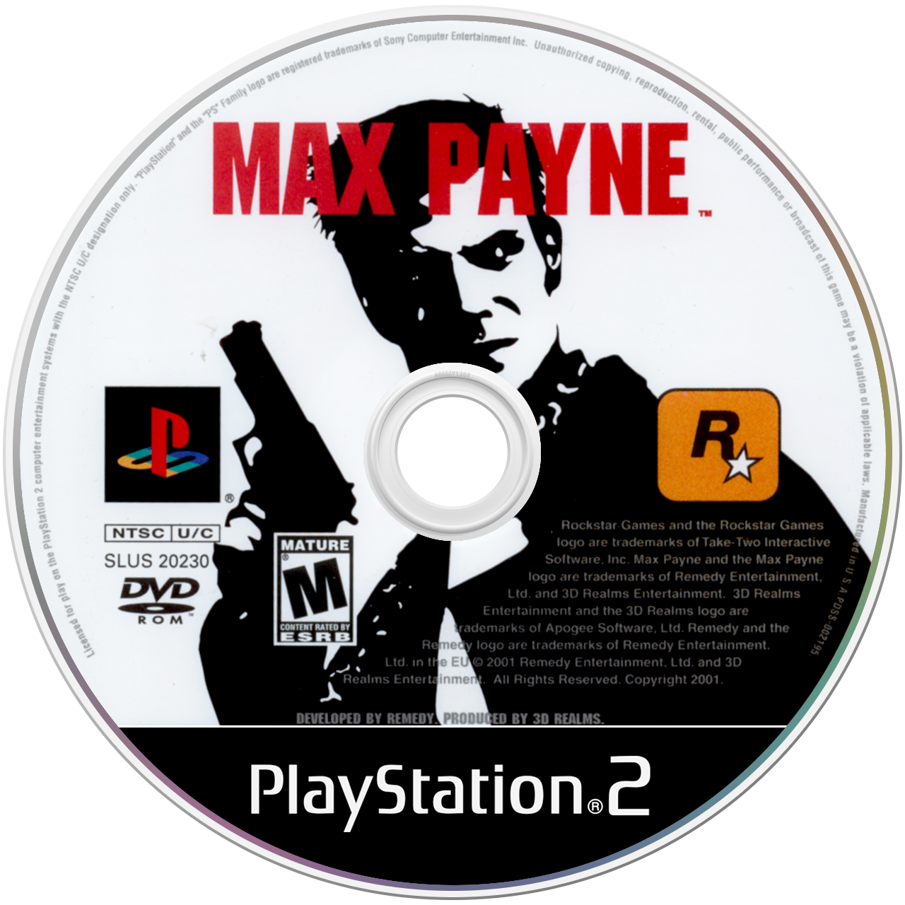 Max Payne [Greatest Hits] - PS2, Condition: Disc Only