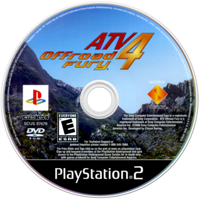 ATV Offroad Fury 4 - PS2