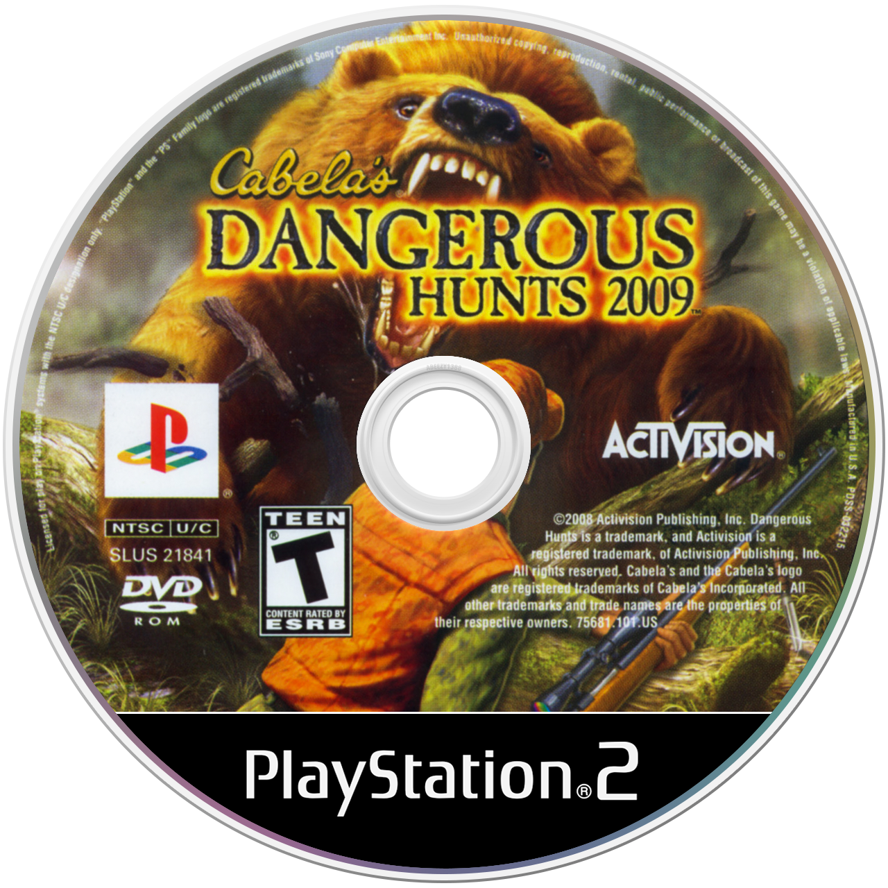 Cabela's Dangerous Hunts 2009 - PS2, Condition: Disc Only