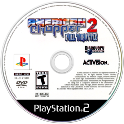 American Chopper 2 Full Throttle - PS2