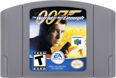 007 World Is Not Enough [Gray Cart] - N64