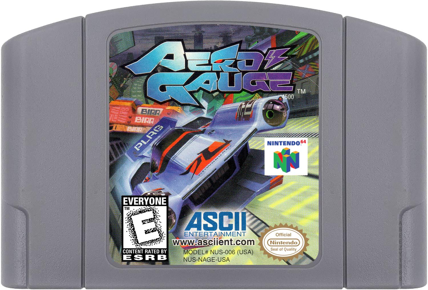 Aero Gauge - N64, Condition: Cartridge Only