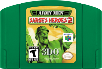 Army Men Sarge's Heroes 2 - N64