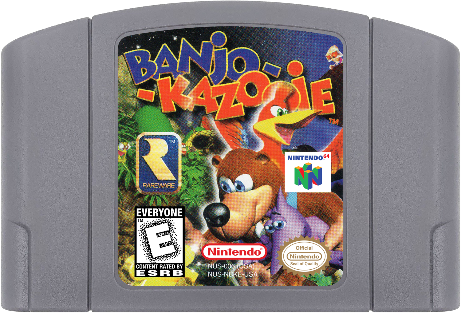 Banjo-Kazooie - N64, Condition: Cartridge Only