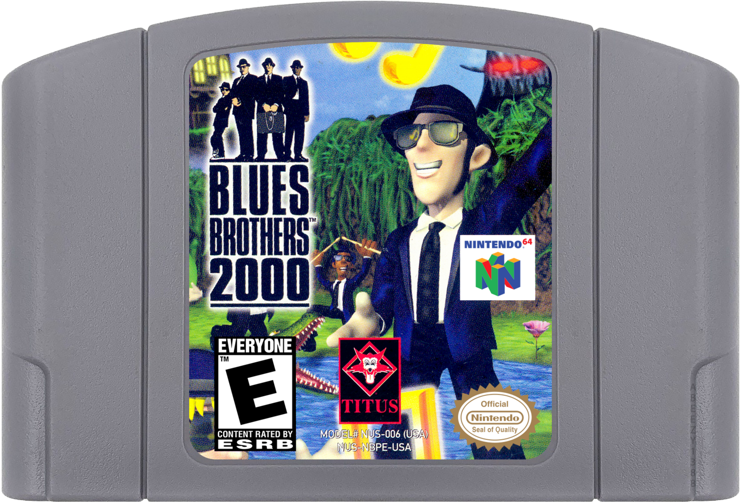Blues Brothers 2000 - N64, Condition: Cartridge Only