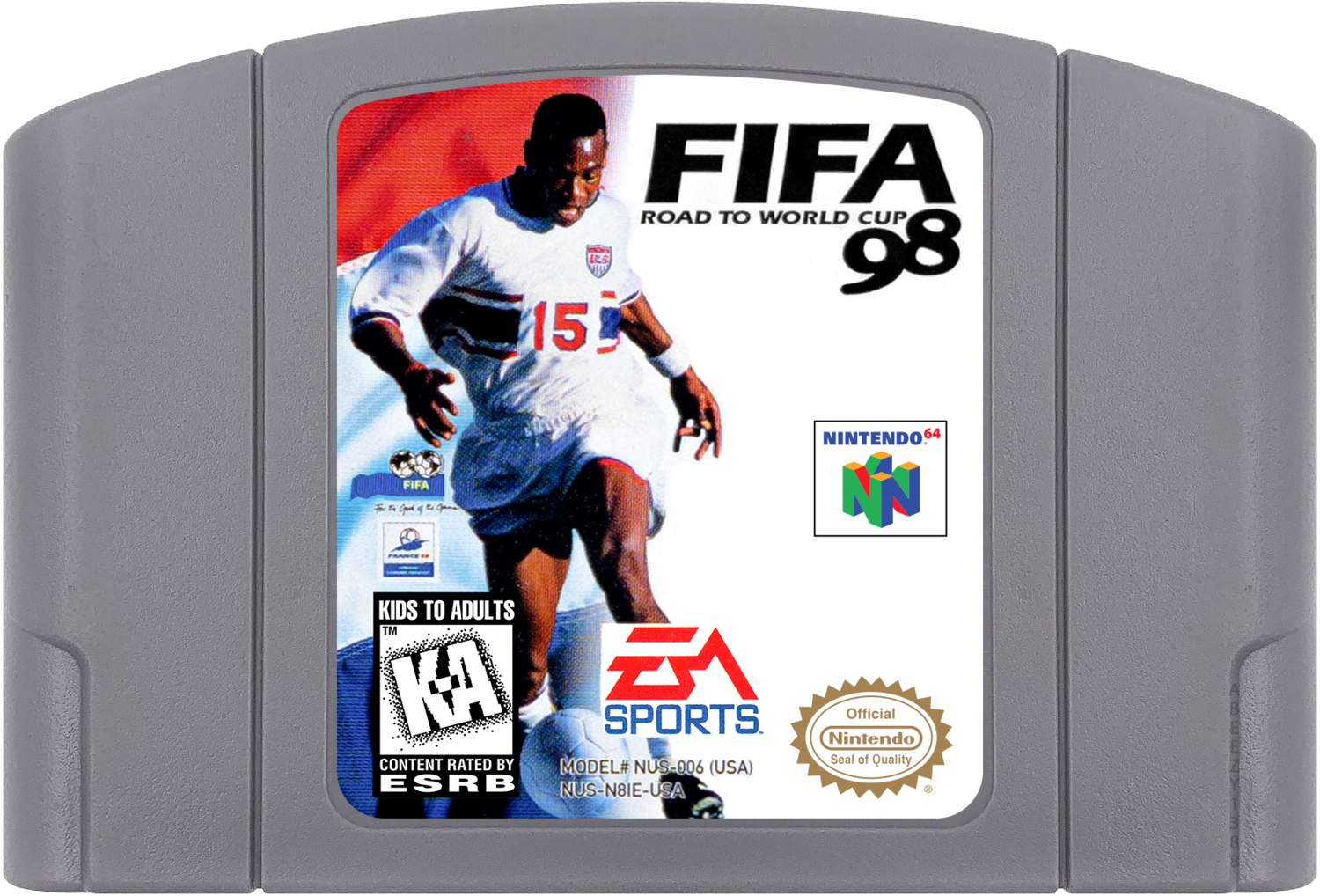 FIFA Road to World Cup 98 - N64, Condition: Cartridge Only