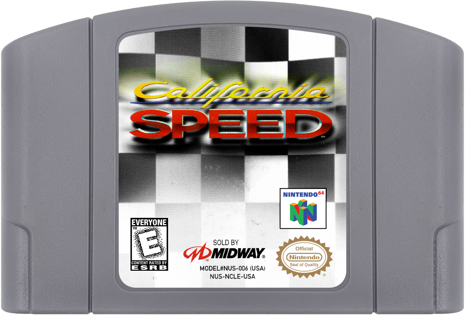 California Speed - N64, Condition: Cartridge Only