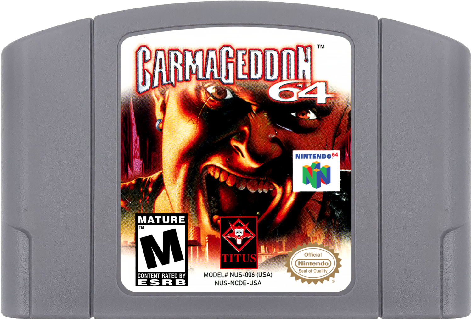 Carmageddon - N64, Condition: Cartridge Only