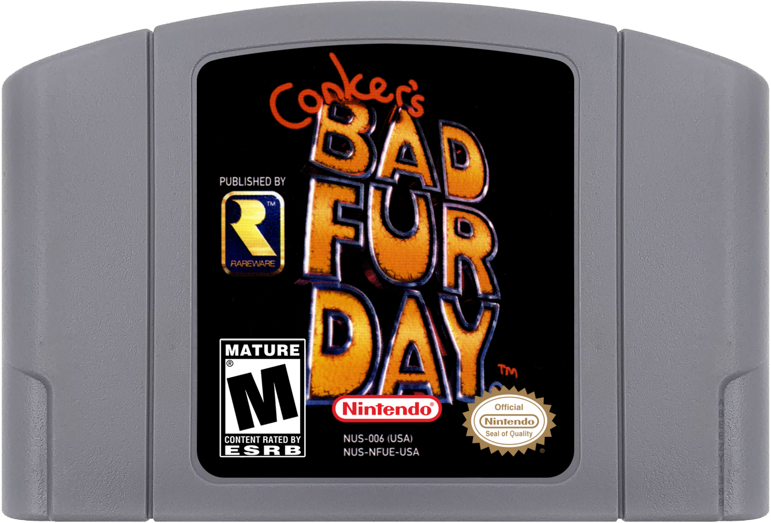 Conker's Bad Fur Day - N64, Condition: Cartridge Only