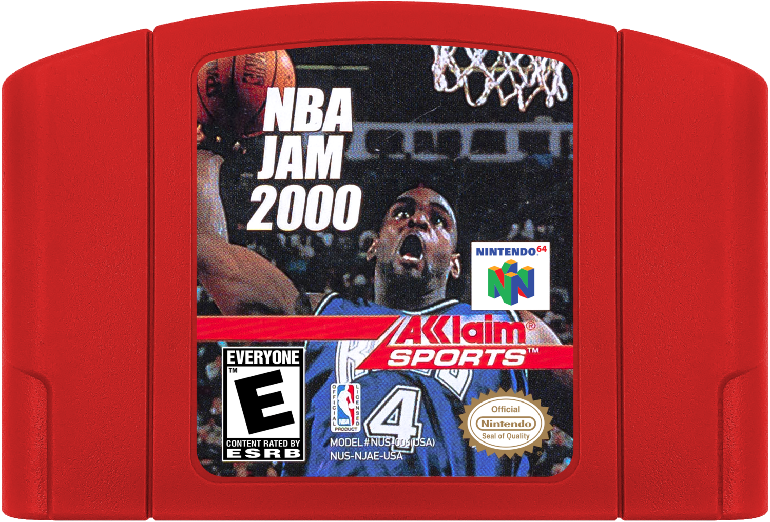 NBA Jam 2000 - N64, Condition: Cartridge Only
