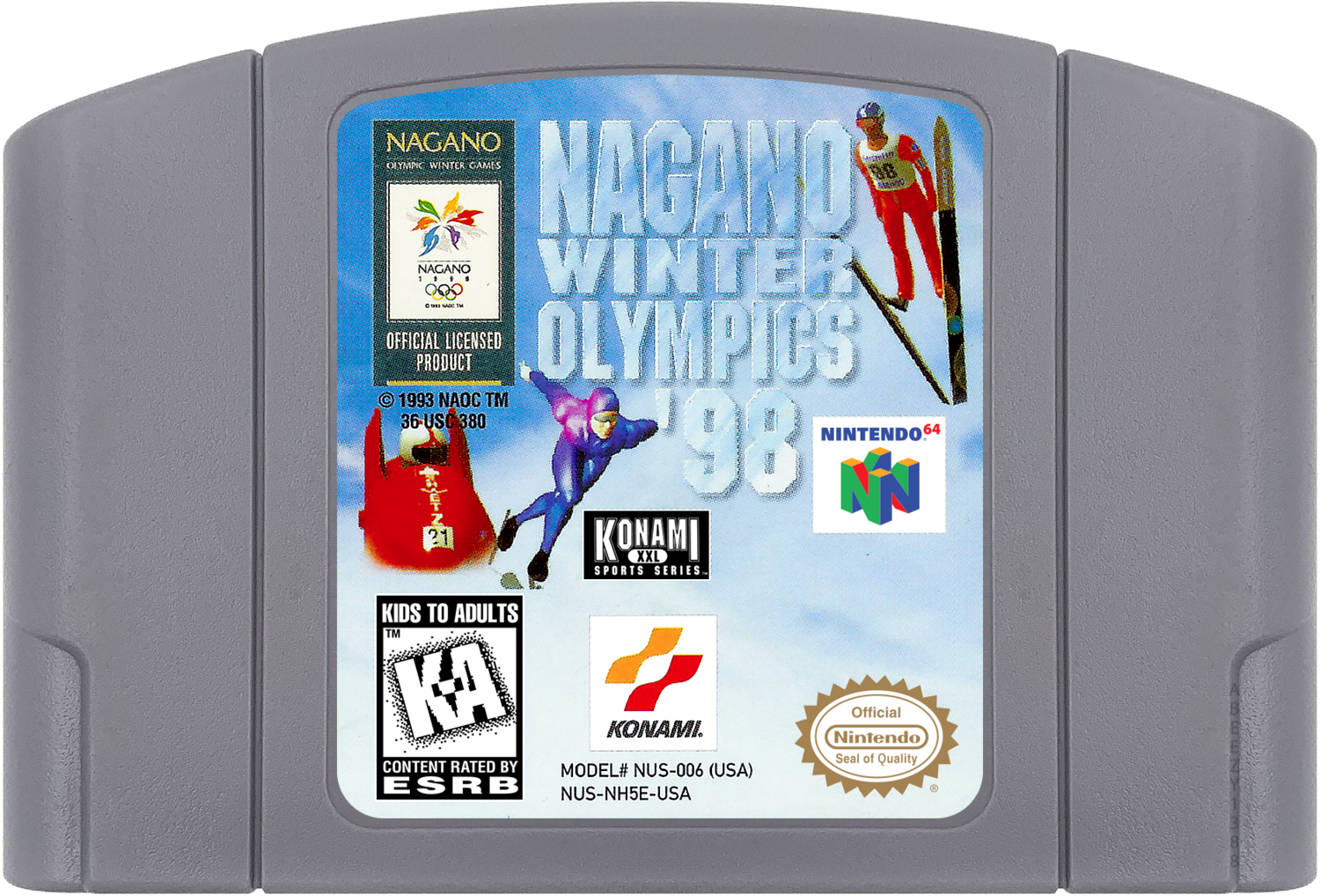 Nagano Winter Olympics &#39;98 - N64, Condition: Cartridge Only