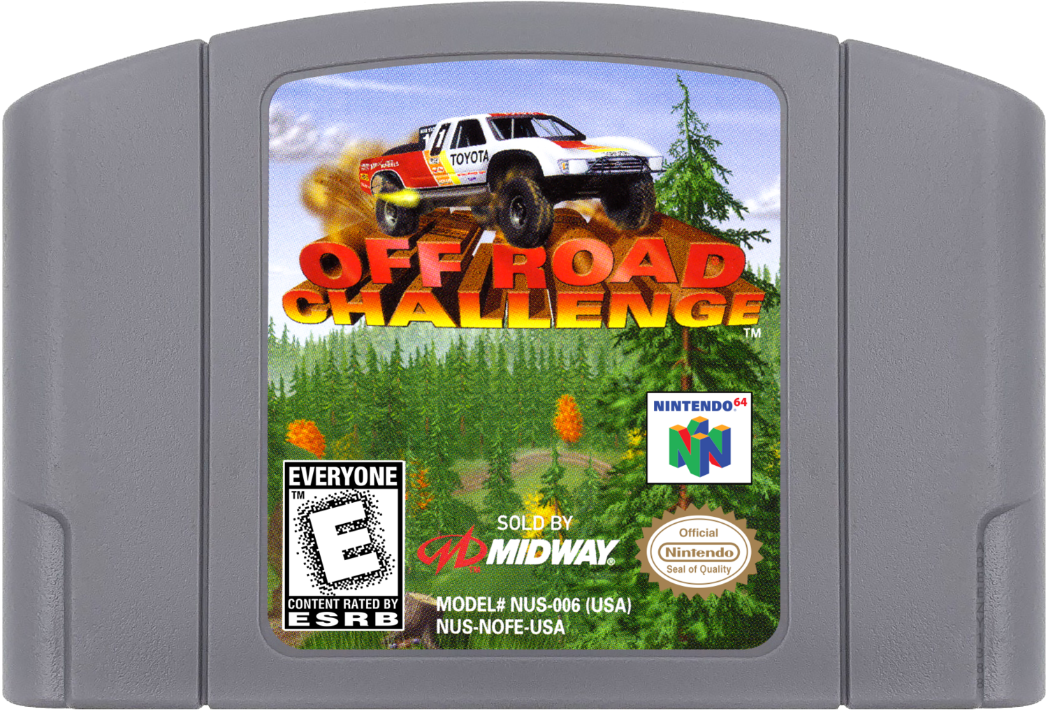 Off Road Challenge - N64, Condition: Cartridge Only