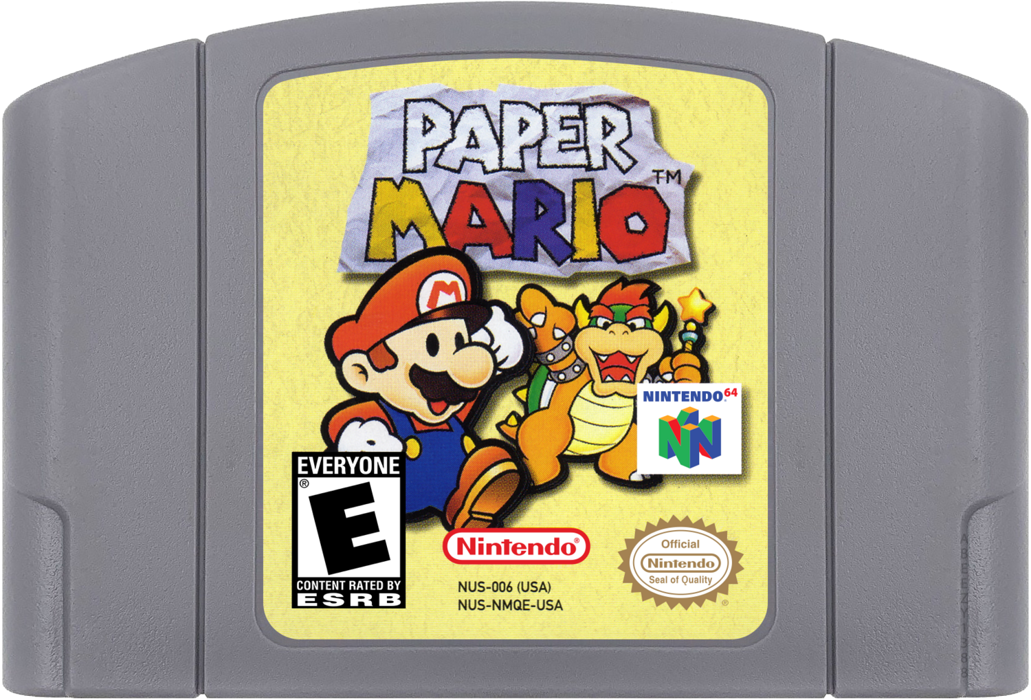 Paper Mario - N64, Condition: Cartridge Only