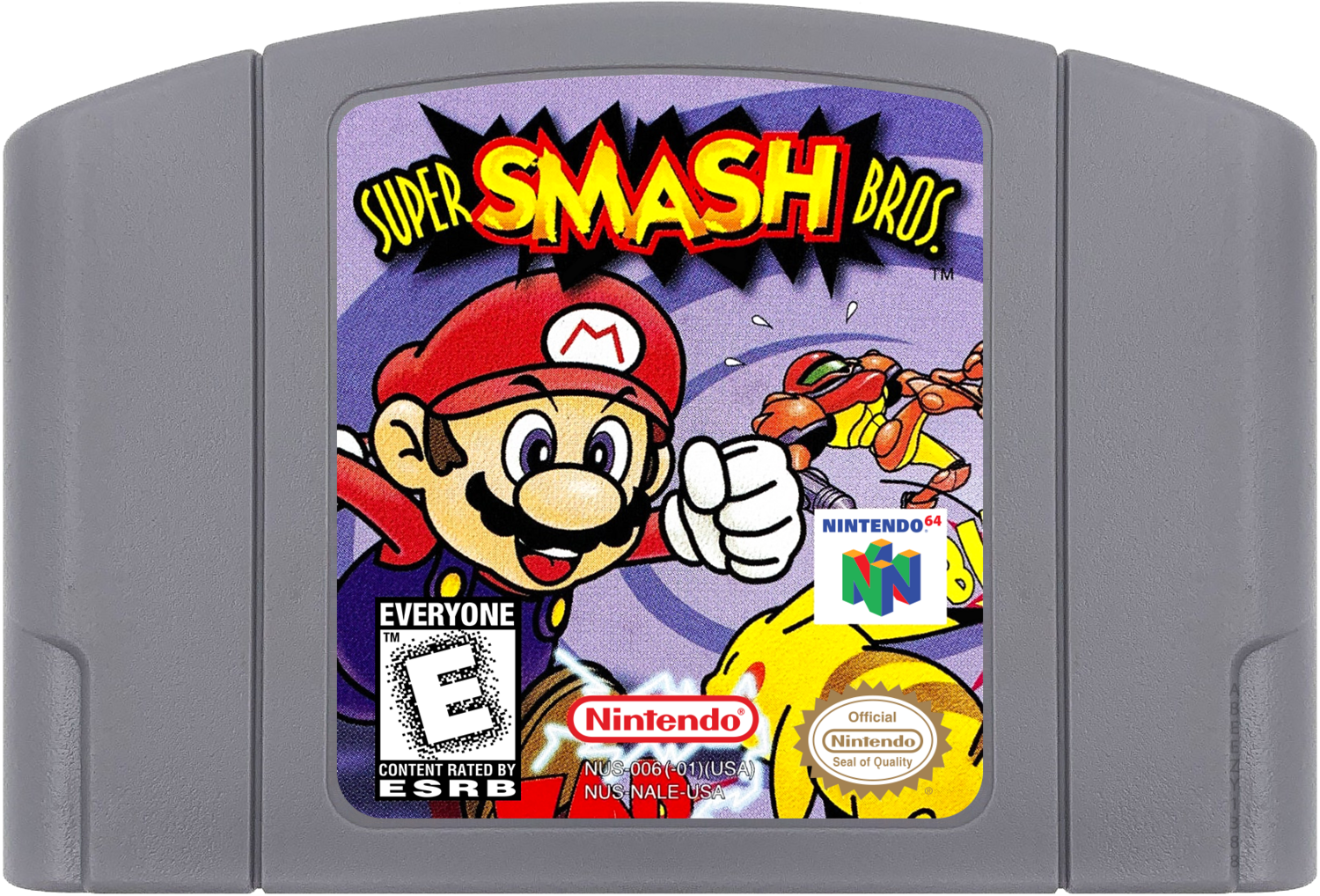 Super Smash Bros. - N64, Condition: Cartridge Only