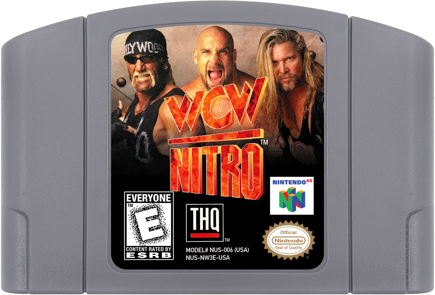 WCW Nitro - N64, Condition: Cartridge Only