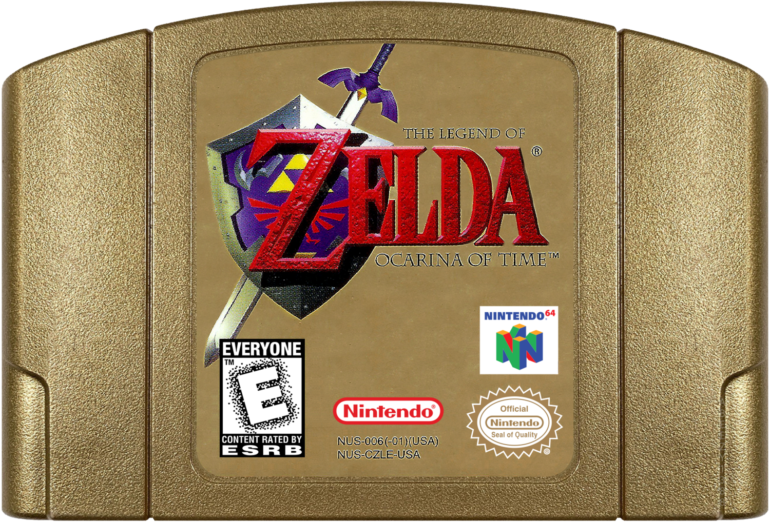Zelda Ocarina of Time [Collector&#39;s Edition] - N64, Condition: Cartridge Only