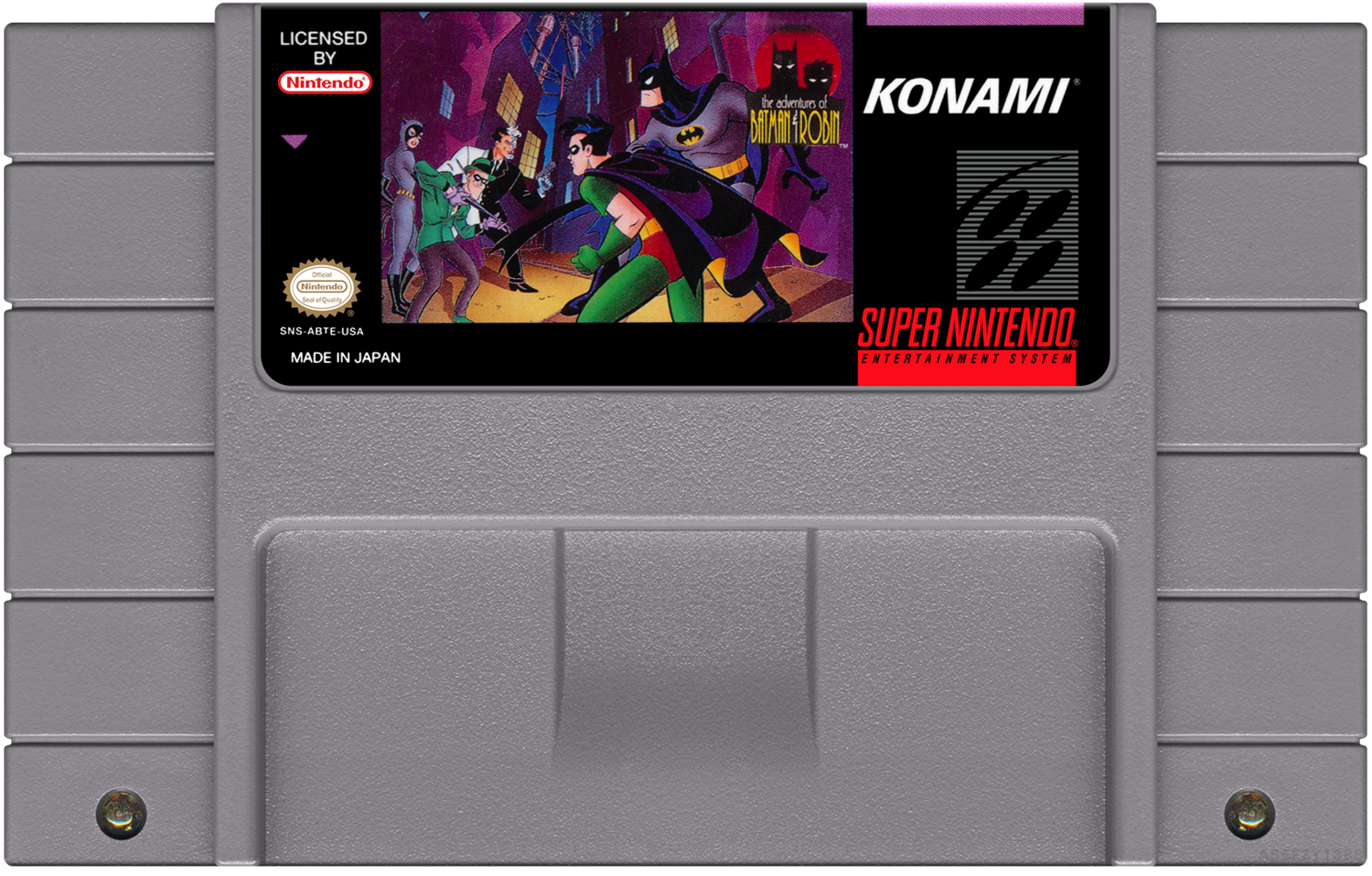 Adventures of Batman and Robin - (SNES), Condition: Cartridge Only
