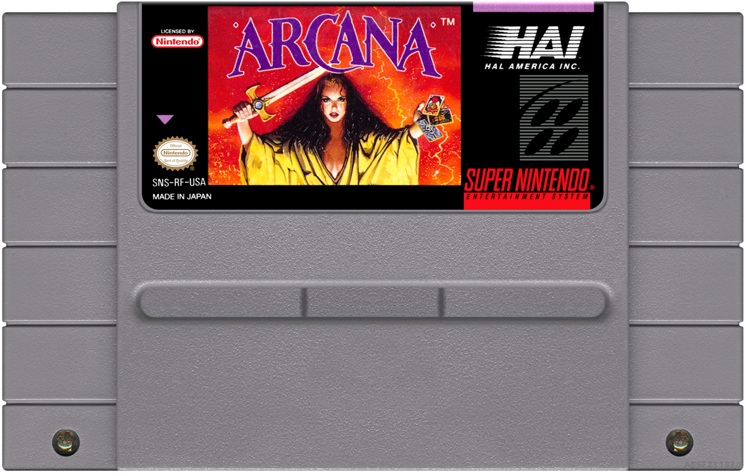 Arcana - (SNES), Condition: Cartridge Only