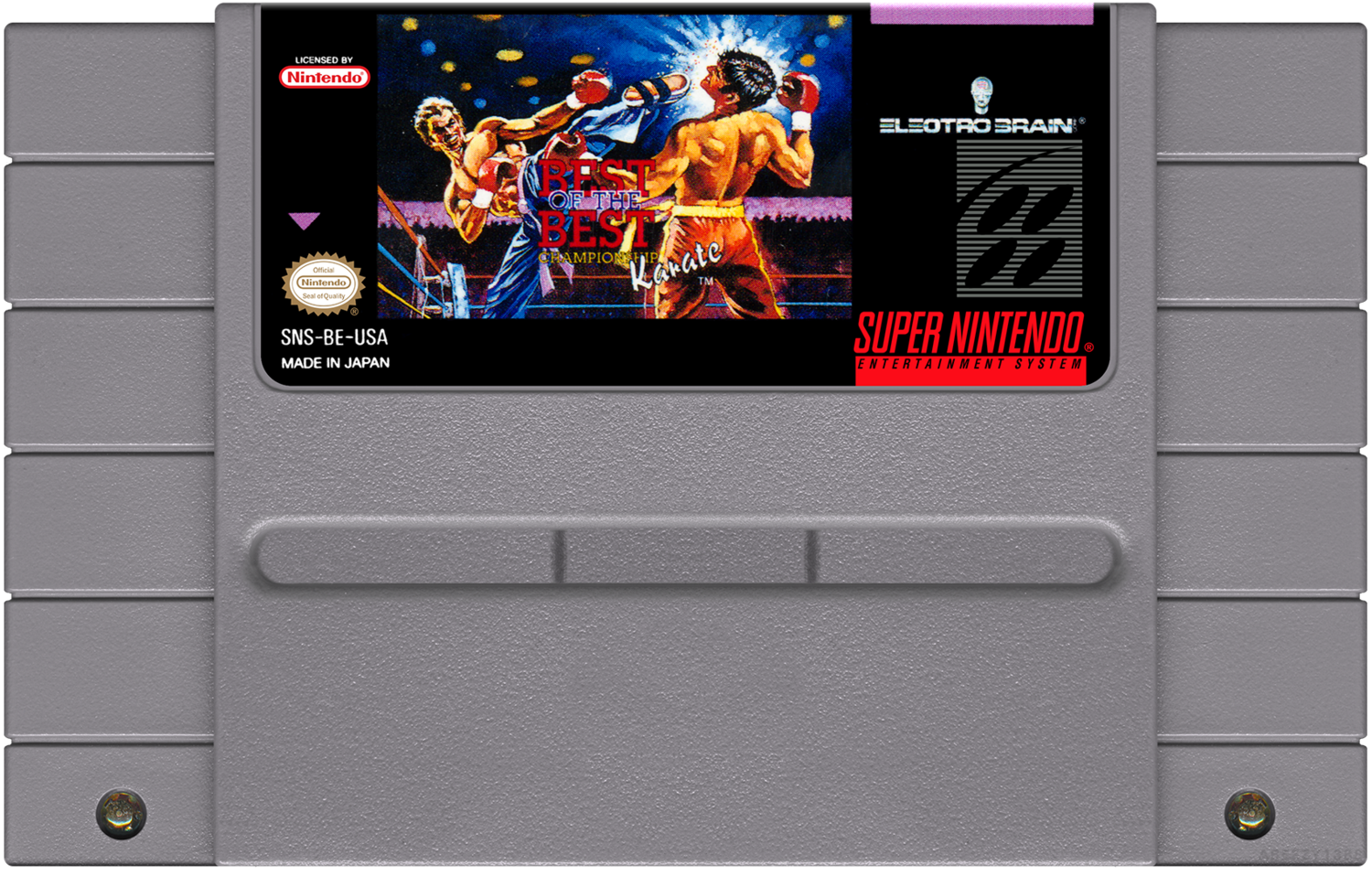 Best of the Best Championship Karate - (SNES), Condition: Cartridge Only