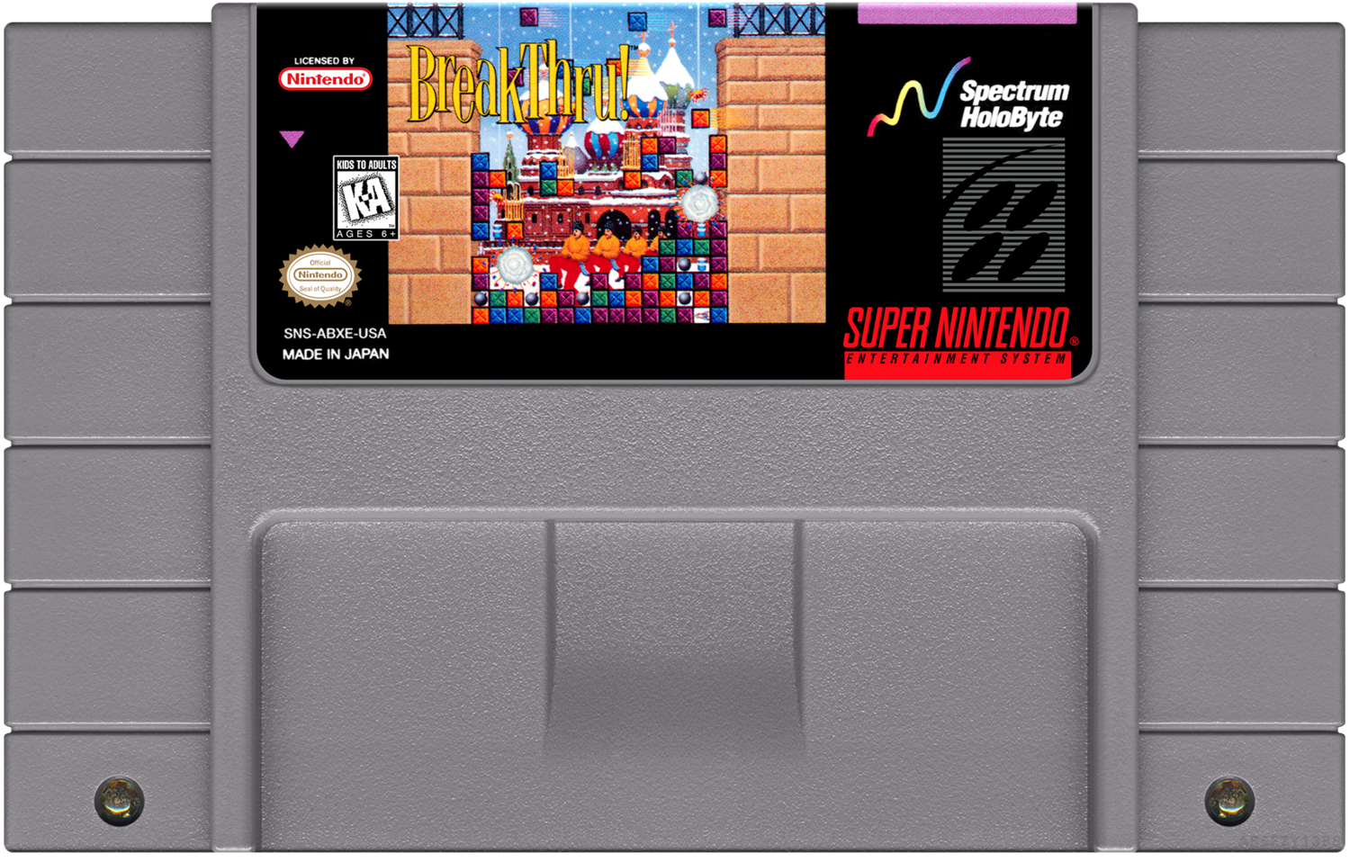 BreakThru - (SNES), Condition: Cartridge Only