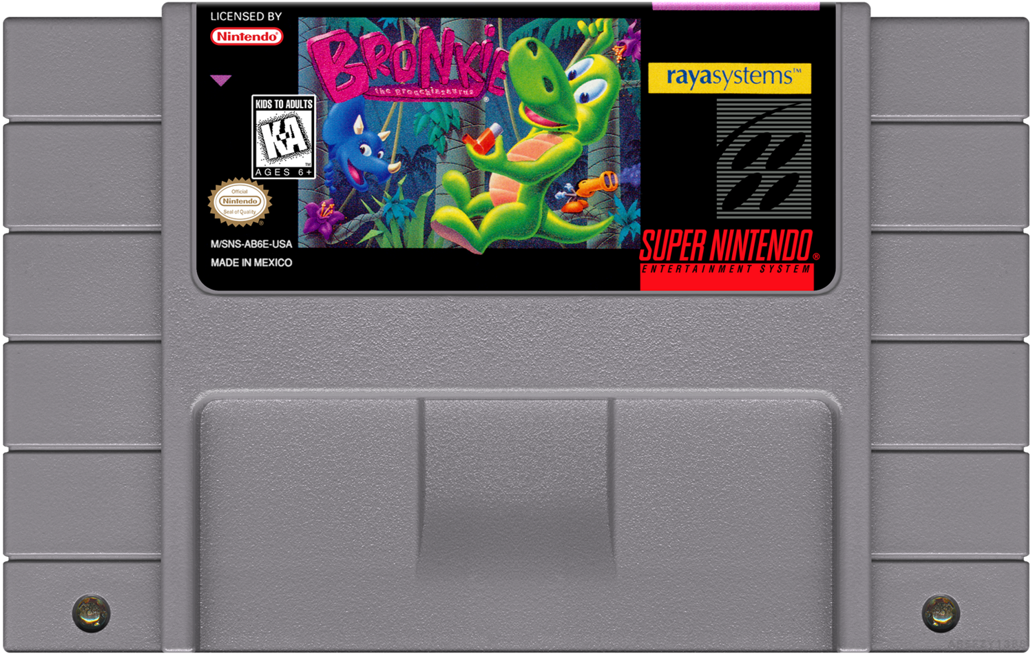Bronkie The Bronchiasaurus - (SNES), Condition: Cartridge Only