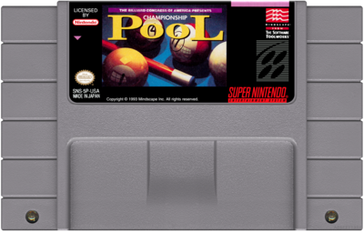 Championship Pool - (SNES)