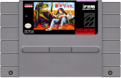 Dino City - (SNES)