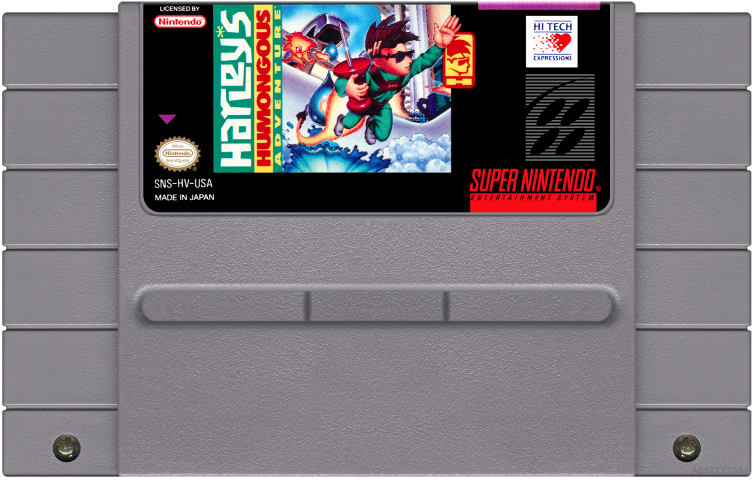 Harley's Humongous Adventure - (SNES), Condition: Cartridge Only