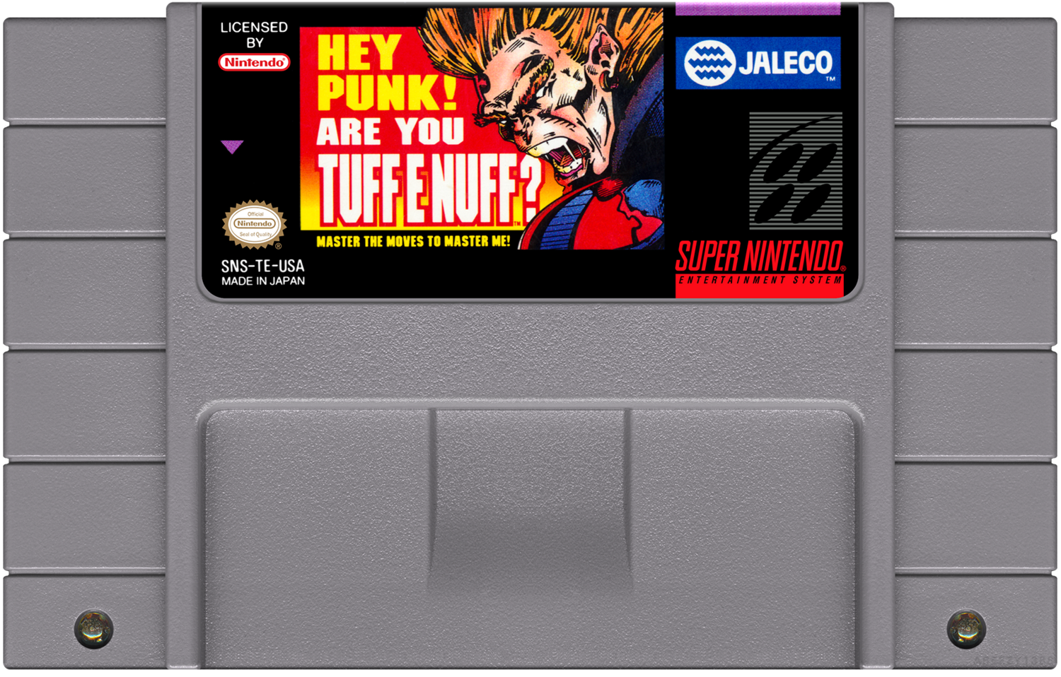 Hey Punk Are You Tuff E Nuff - (SNES), Condition: Cartridge Only