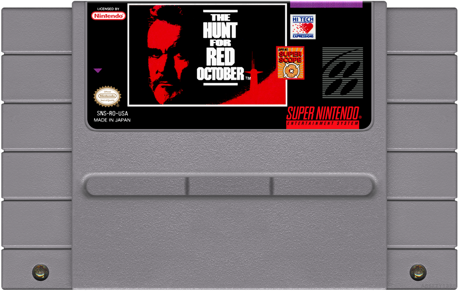 Hunt for Red October - (SNES), Condition: Cartridge Only
