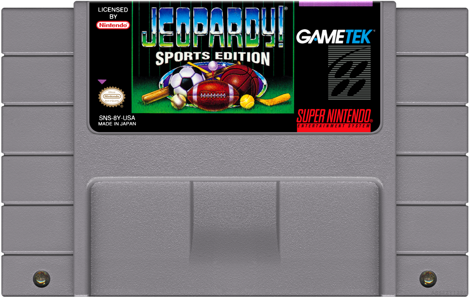Jeopardy Sports Edition - (SNES), Condition: Cartridge Only