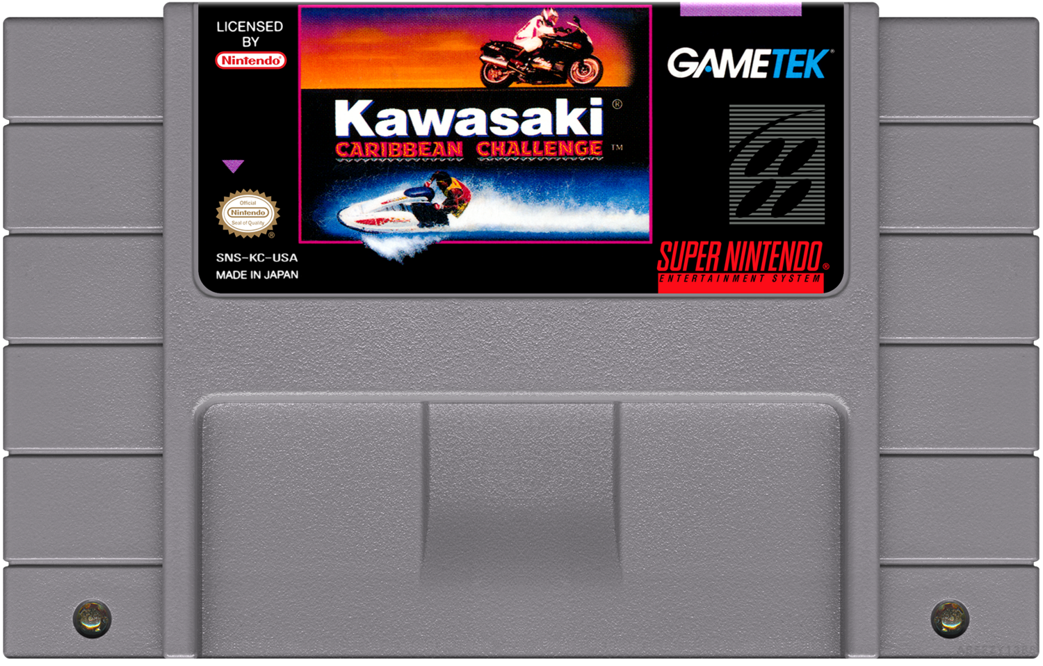 Kawasaki Caribbean Challenge - (SNES), Condition: Cartridge Only