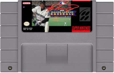 Ken Griffey Jr Major League Baseball - (SNES)