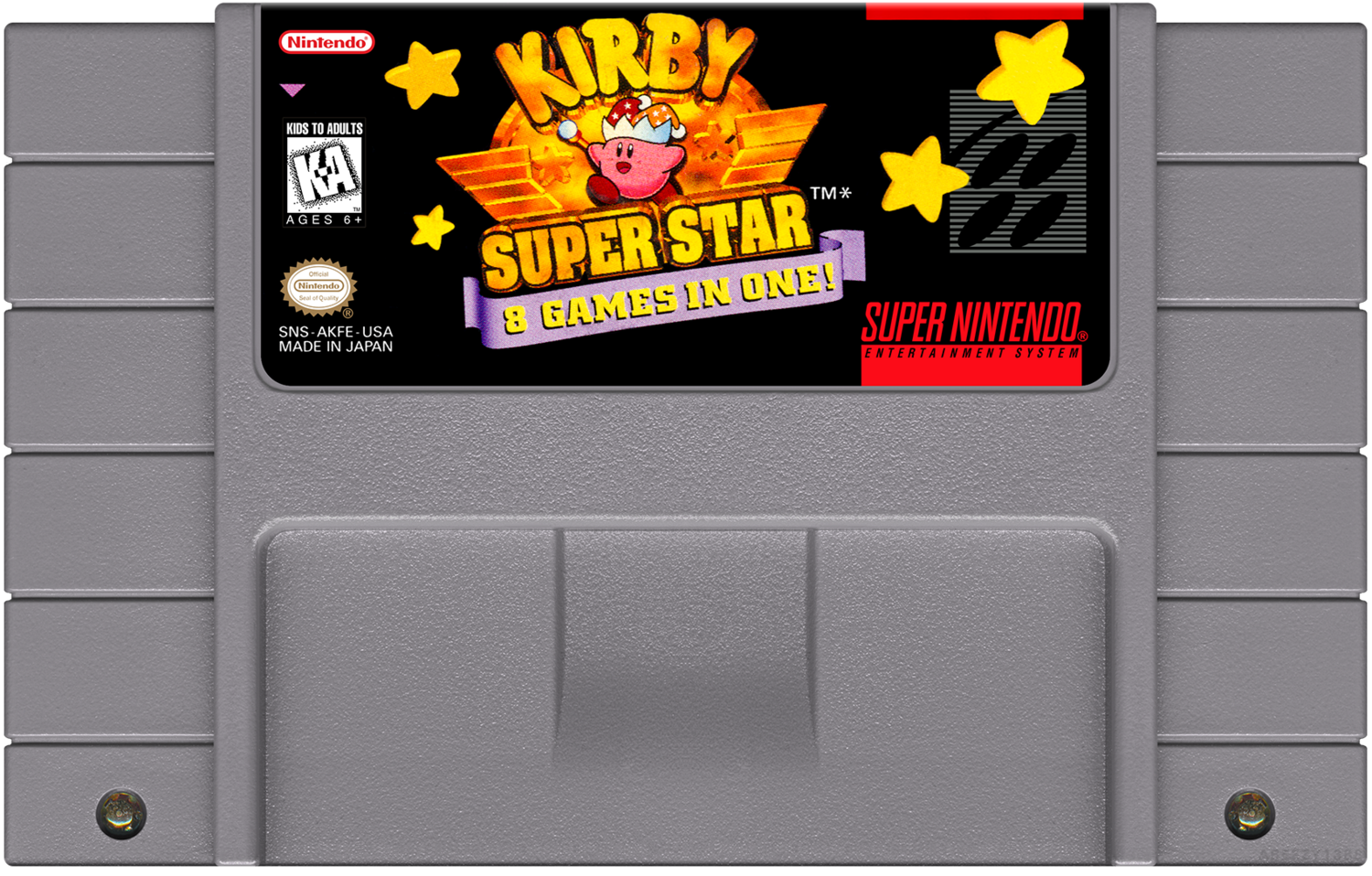 Kirby Super Star - (SNES), Condition: Cartridge Only