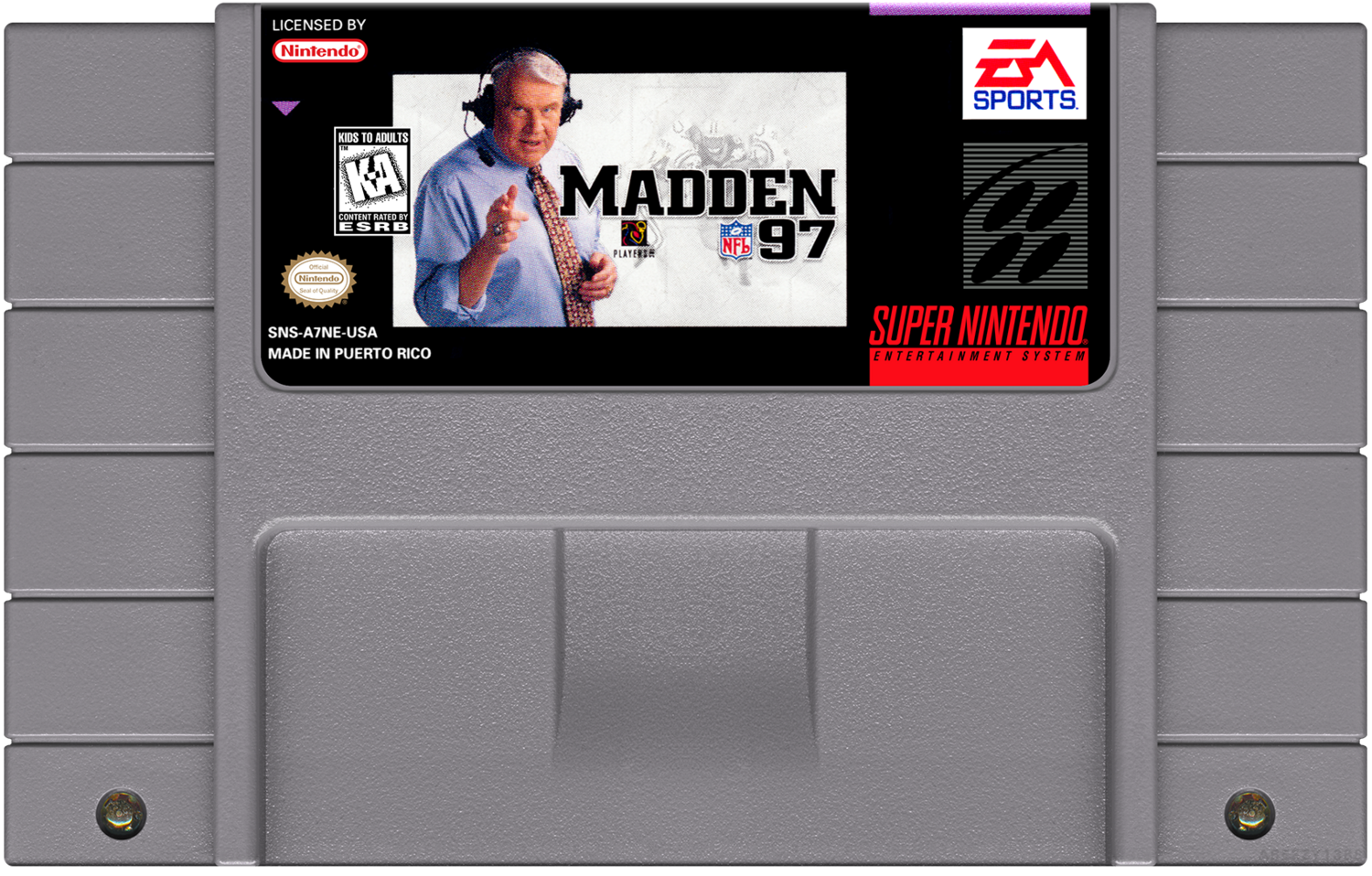 Madden 97 - (SNES), Condition: Cartridge Only
