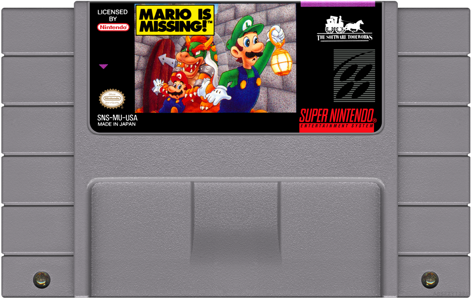 Mario is Missing - (SNES), Condition: Cartridge Only