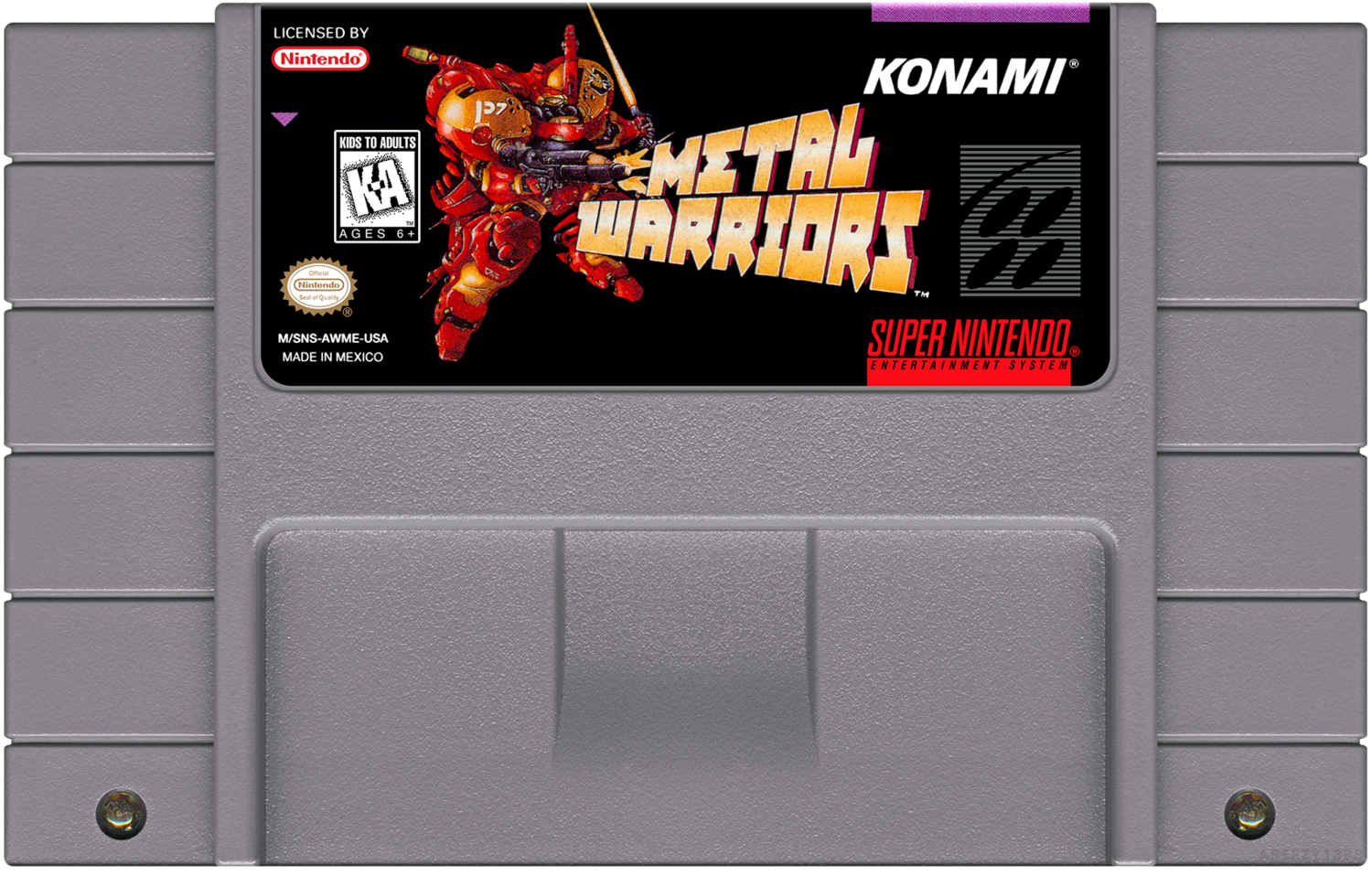 Metal Warriors - (SNES), Condition: Cartridge Only
