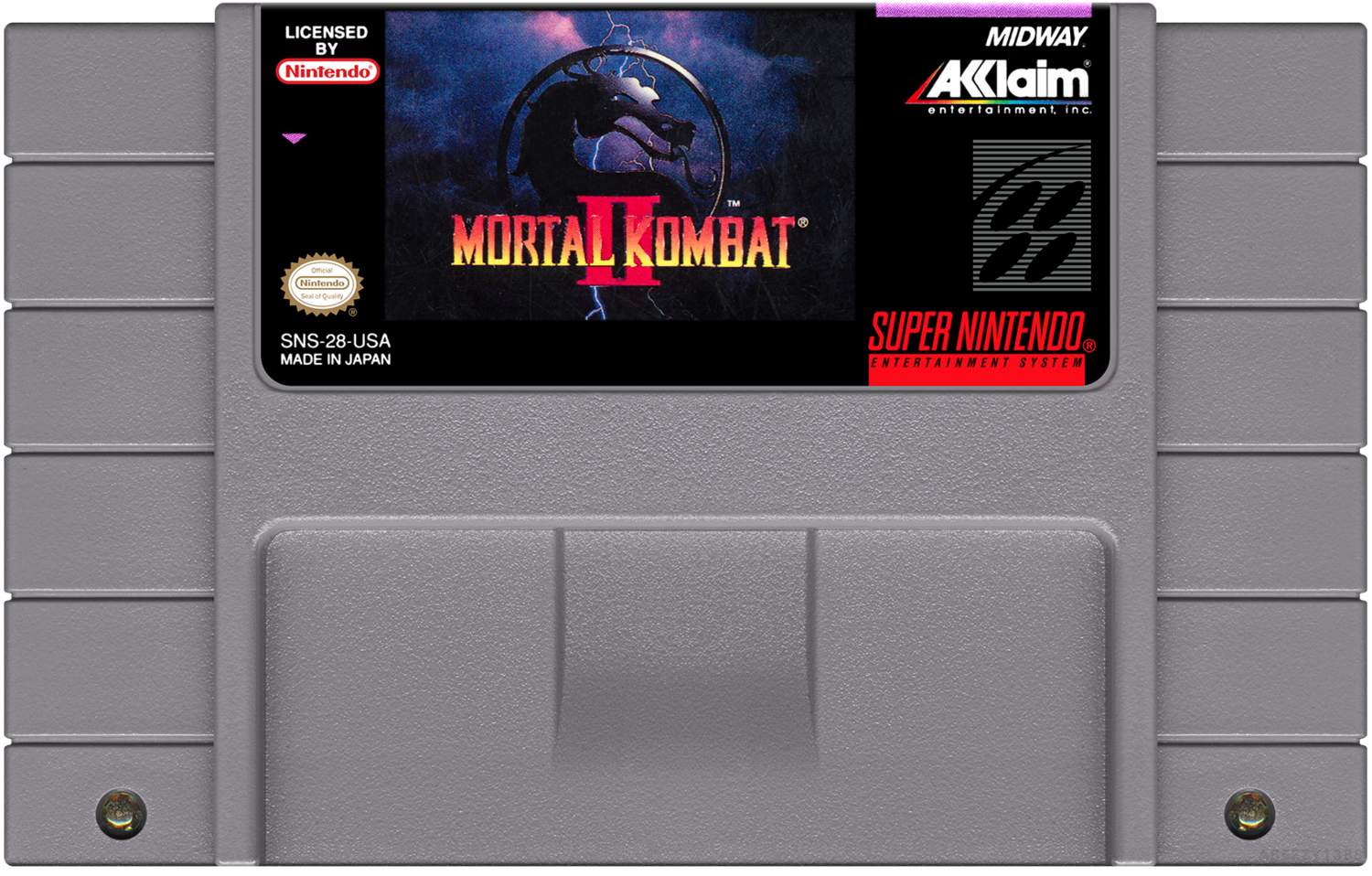 Mortal Kombat II - (SNES), Condition: Cartridge Only
