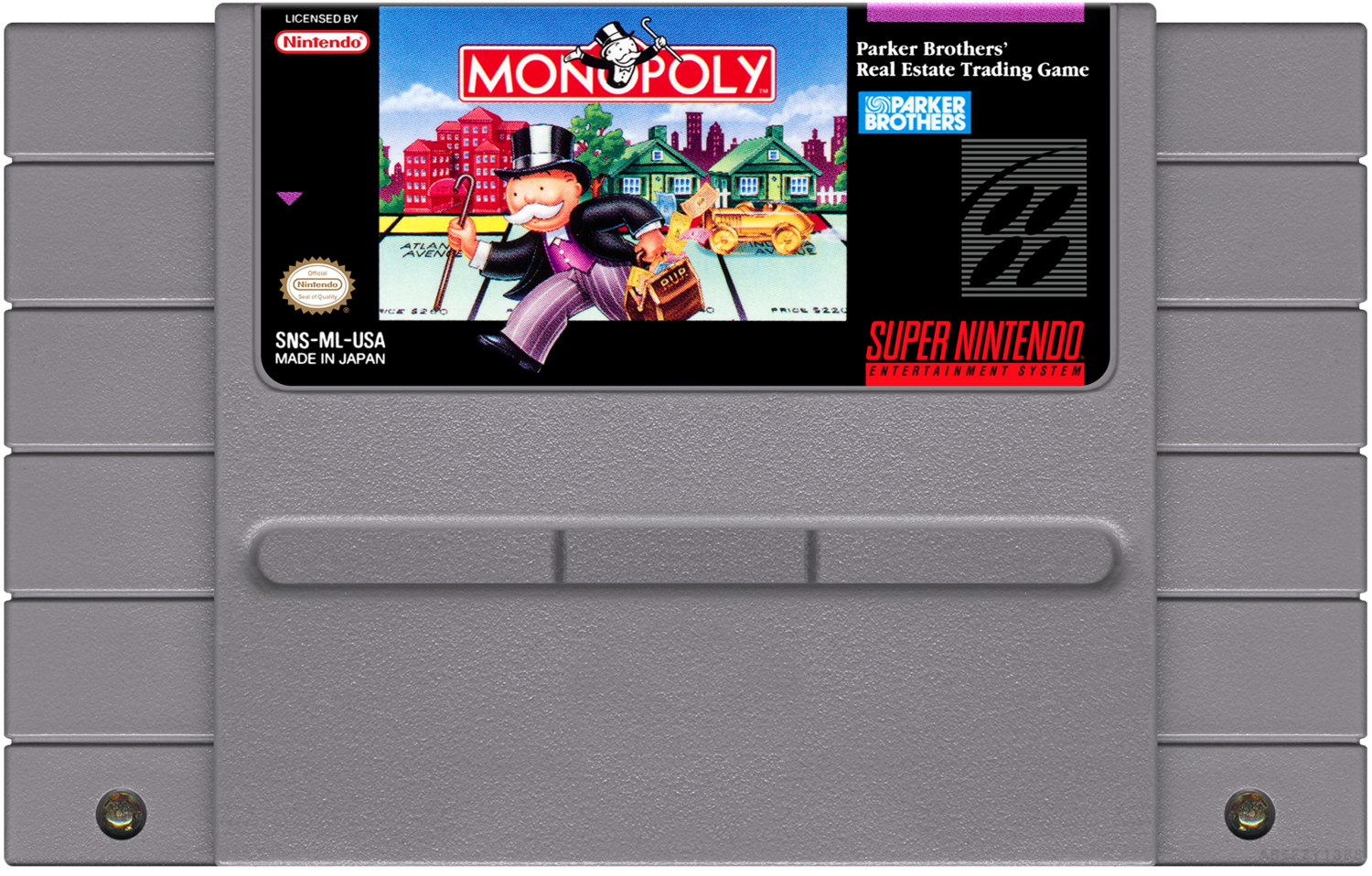 Monopoly - (SNES), Condition: Cartridge Only