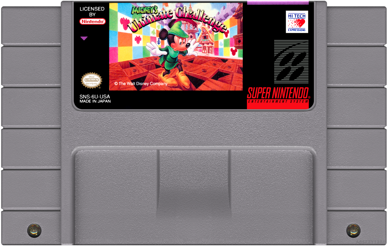 Mickey&#39;s Ultimate Challenge - (SNES), Condition: Cartridge Only