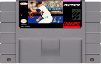 Nolan Ryan's Baseball - (SNES)