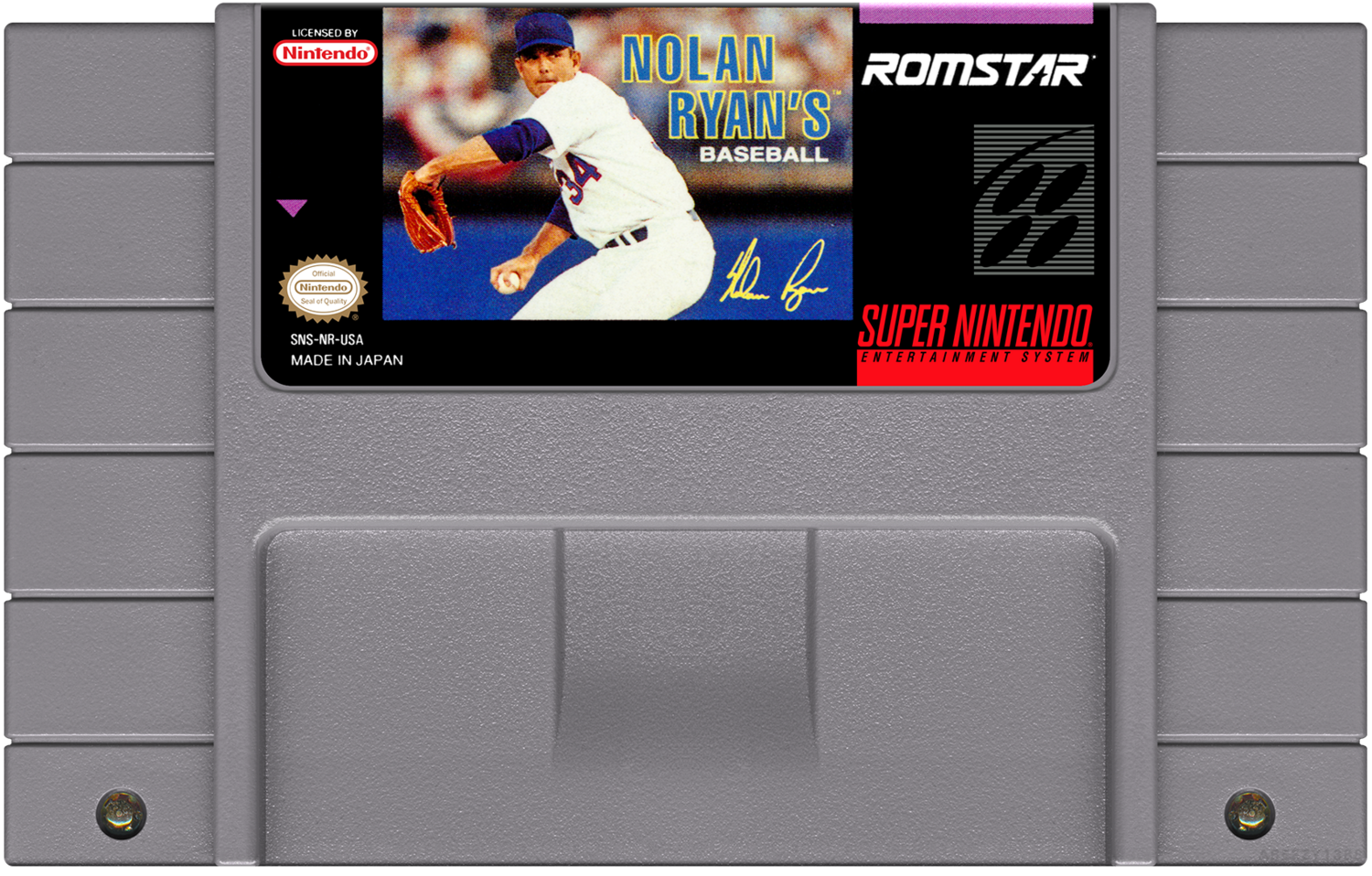 Nolan Ryan's Baseball - (SNES), Condition: Cartridge Only