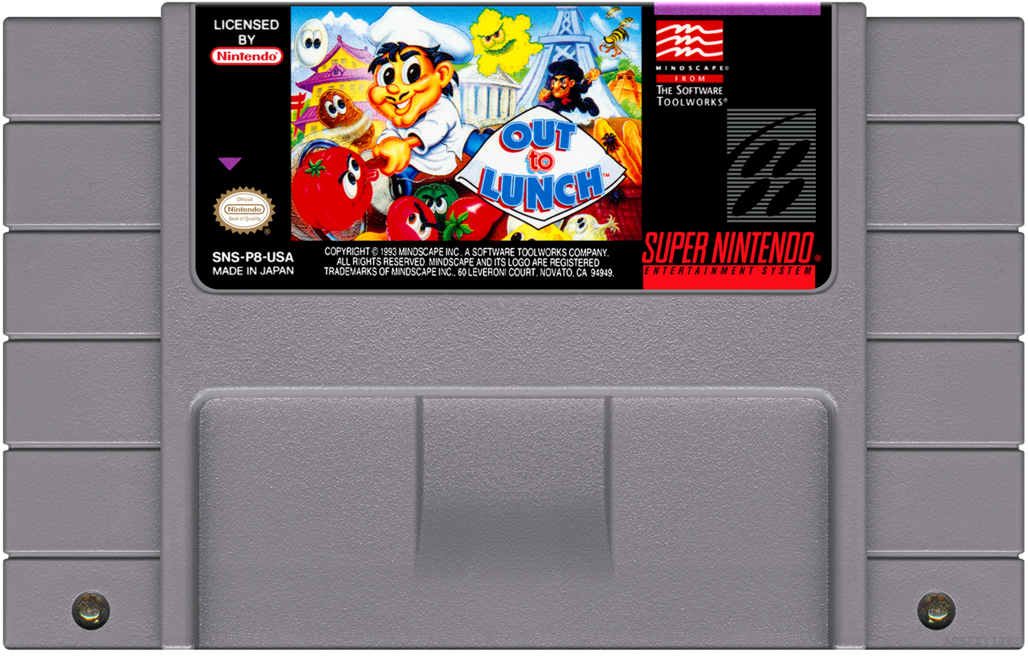 Out to Lunch - (SNES), Condition: Cartridge Only