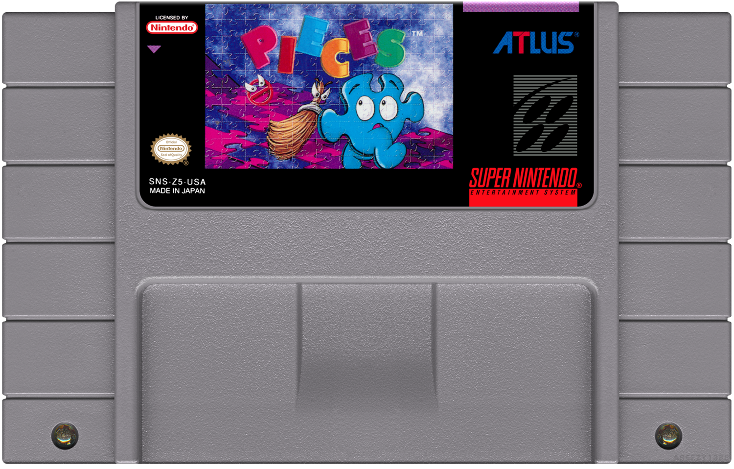 Pieces - (SNES), Condition: Cartridge Only