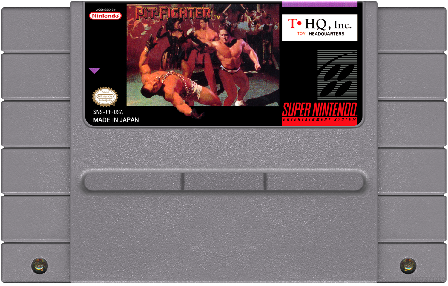 Pit-Fighter - (SNES), Condition: Cartridge Only