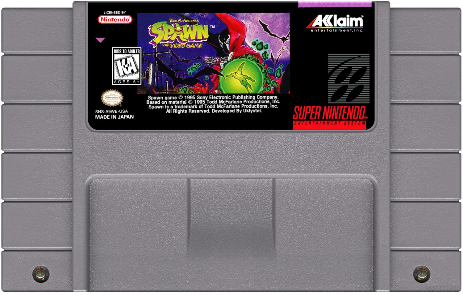 Spawn - (SNES), Condition: Cartridge Only