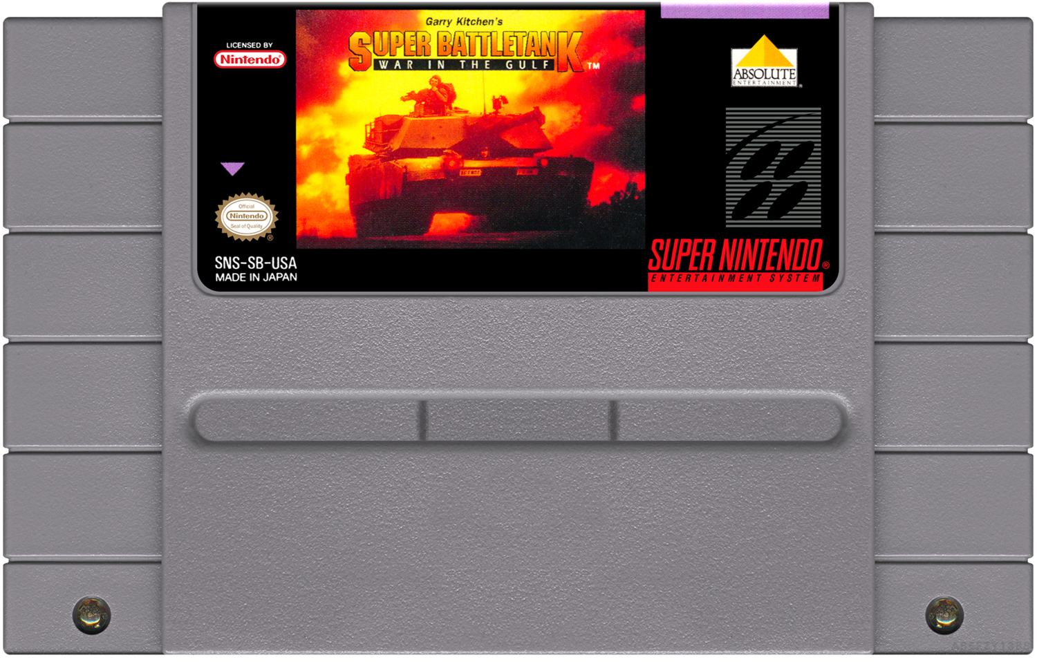 Super Battletank War in the Gulf - (SNES), Condition: Cartridge Only