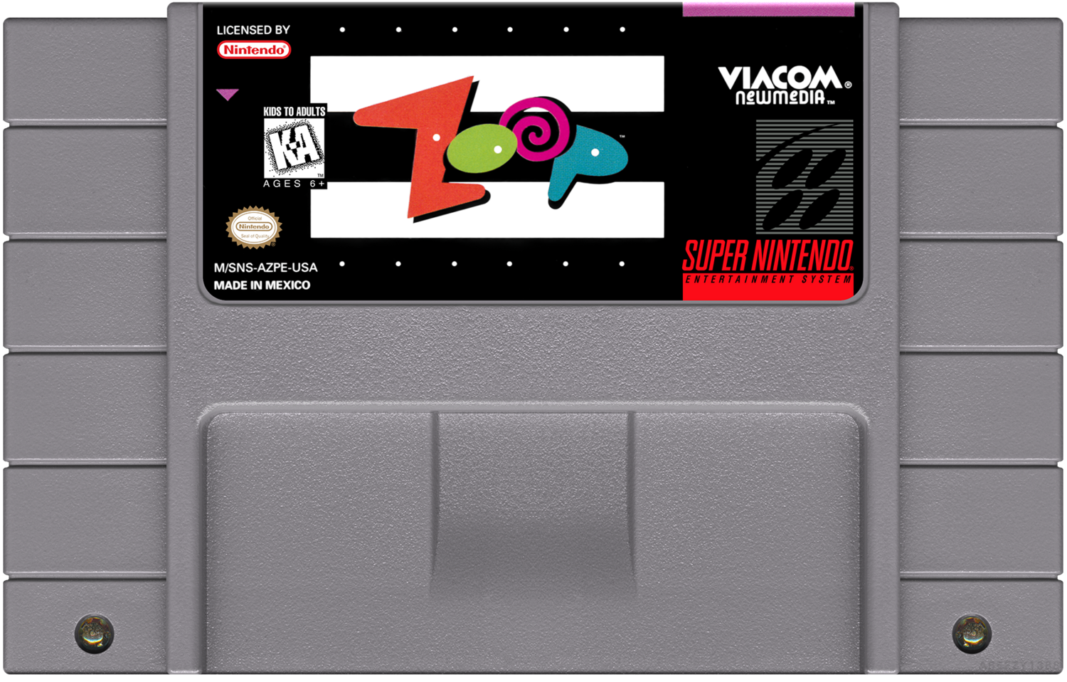 Zoop - (SNES), Condition: Cartridge Only