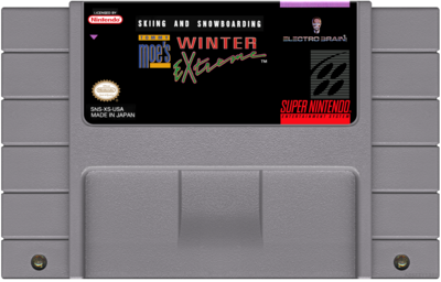 Skiing &amp; Snowboarding: Tommy Moe's Winter Extreme - (SNES)