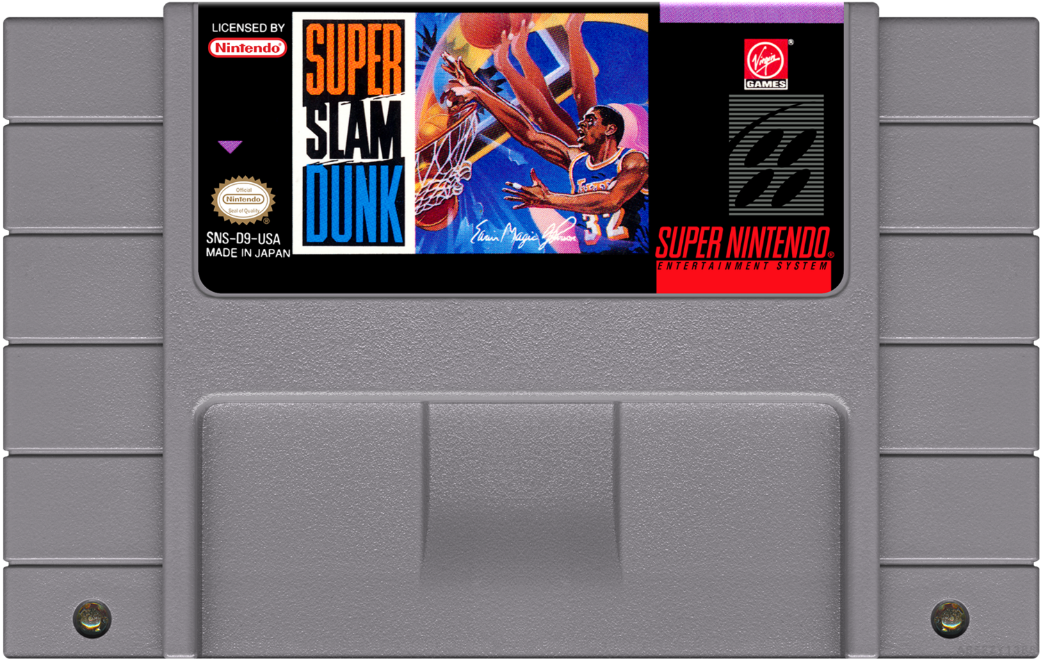 Super Slam Dunk - (SNES), Condition: Cartridge Only